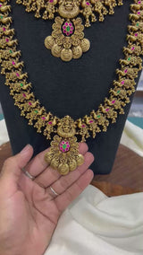 Nakshi Work with AD Stones Bridal Combo